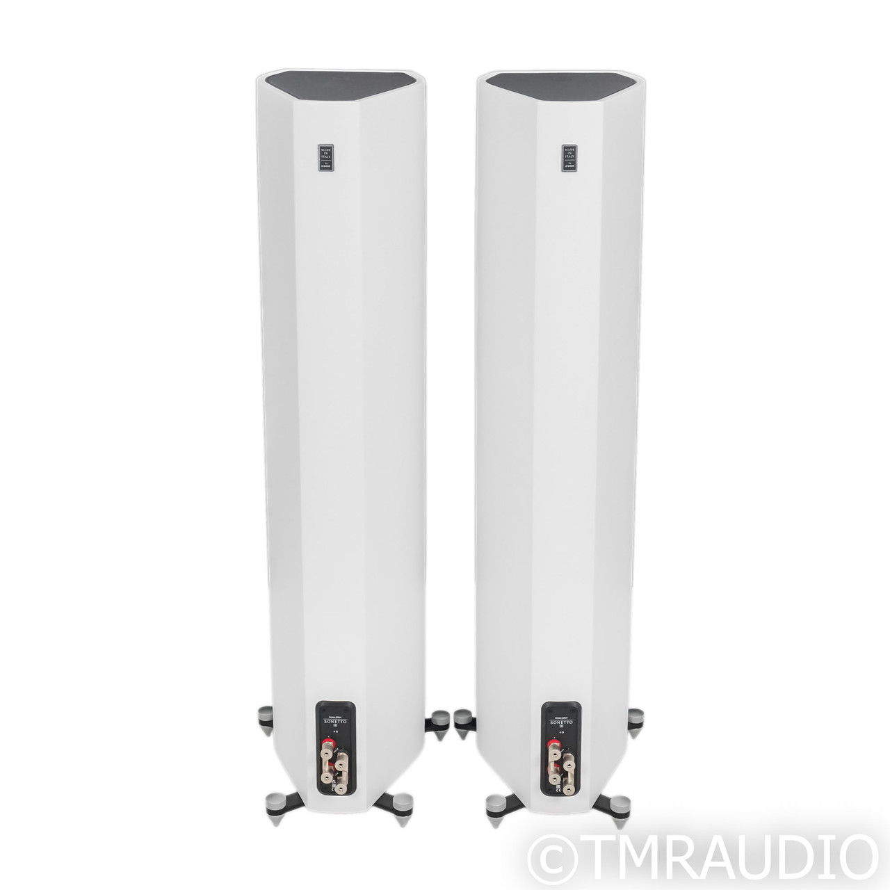 Sonus Faber Sonetto III Floorstanding Speakers; White P... 6