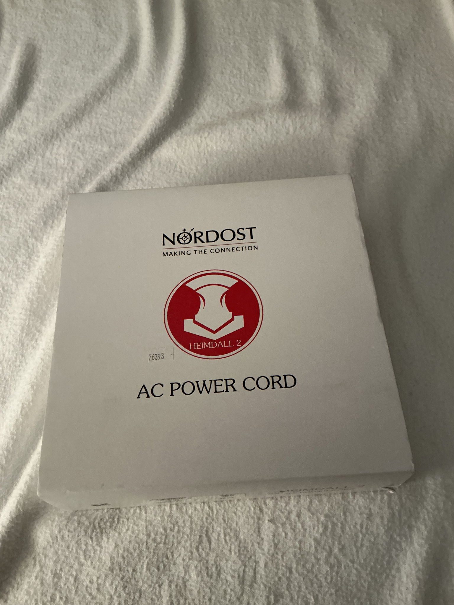 Nordost Heimdall 2, Power Cable, 1 meter, 15 amp 7