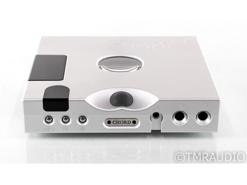 Chord Electronics Hugo TT2 DAC / Headphone Amplifier; Silver; Remote (29625)