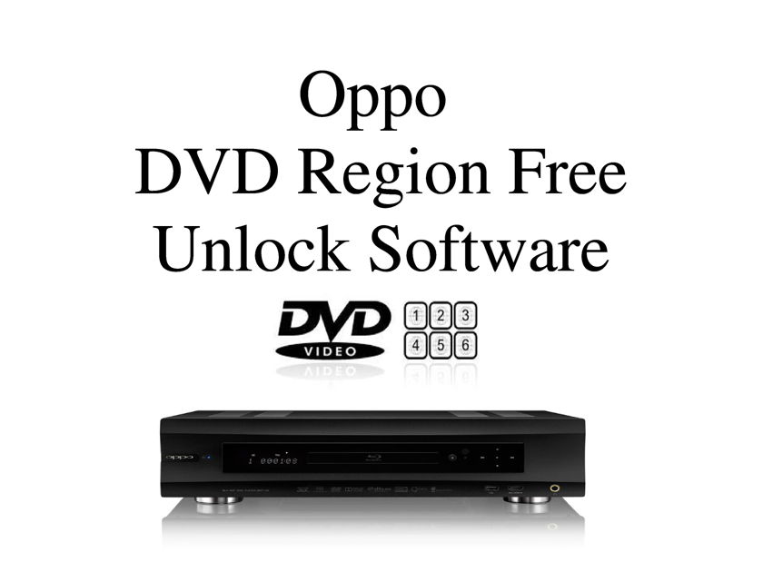 Oppo BDP-83, BDP-95, BDP-103/D, BDP-105/D, UDP-205, UDP-203 DVD Region Free Kit