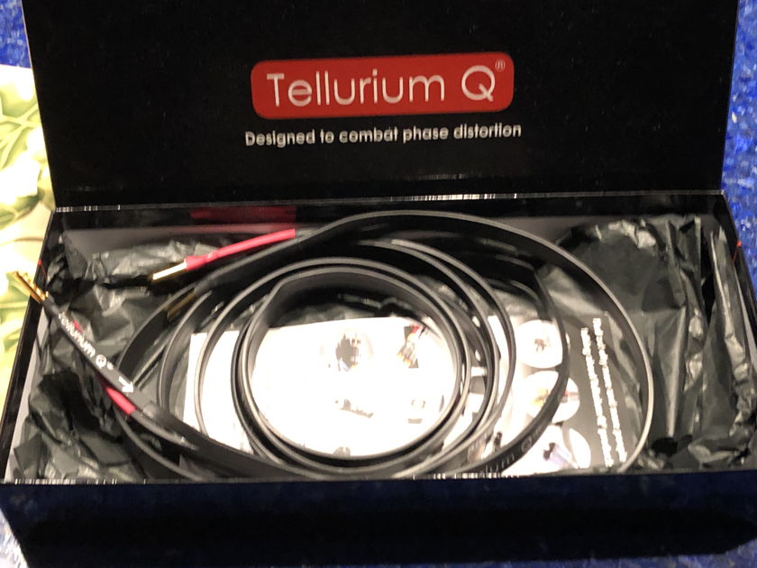 Tellurium Q BLACK 11 Speaker Cables