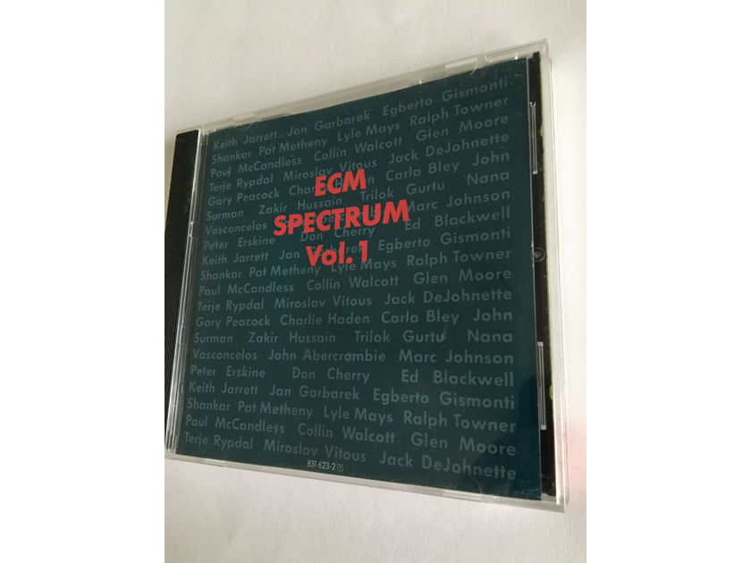 ECM spectrum vol 1 Cd 1987 west Germany various artists jazz