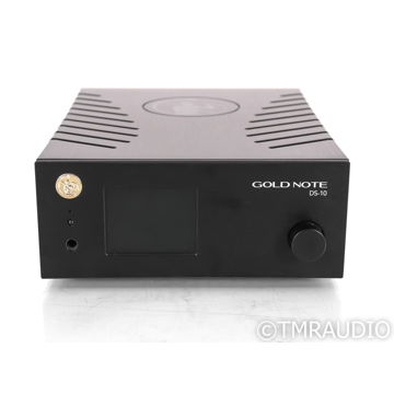 Gold Note DS-10 DAC; Remote; Black; D/A Converter; Wire...