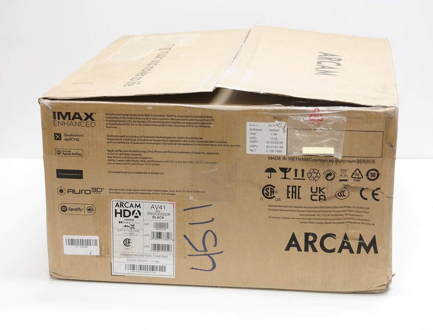 Arcam AV41 AV Processer/Home Theater Preamp (#1157) 3