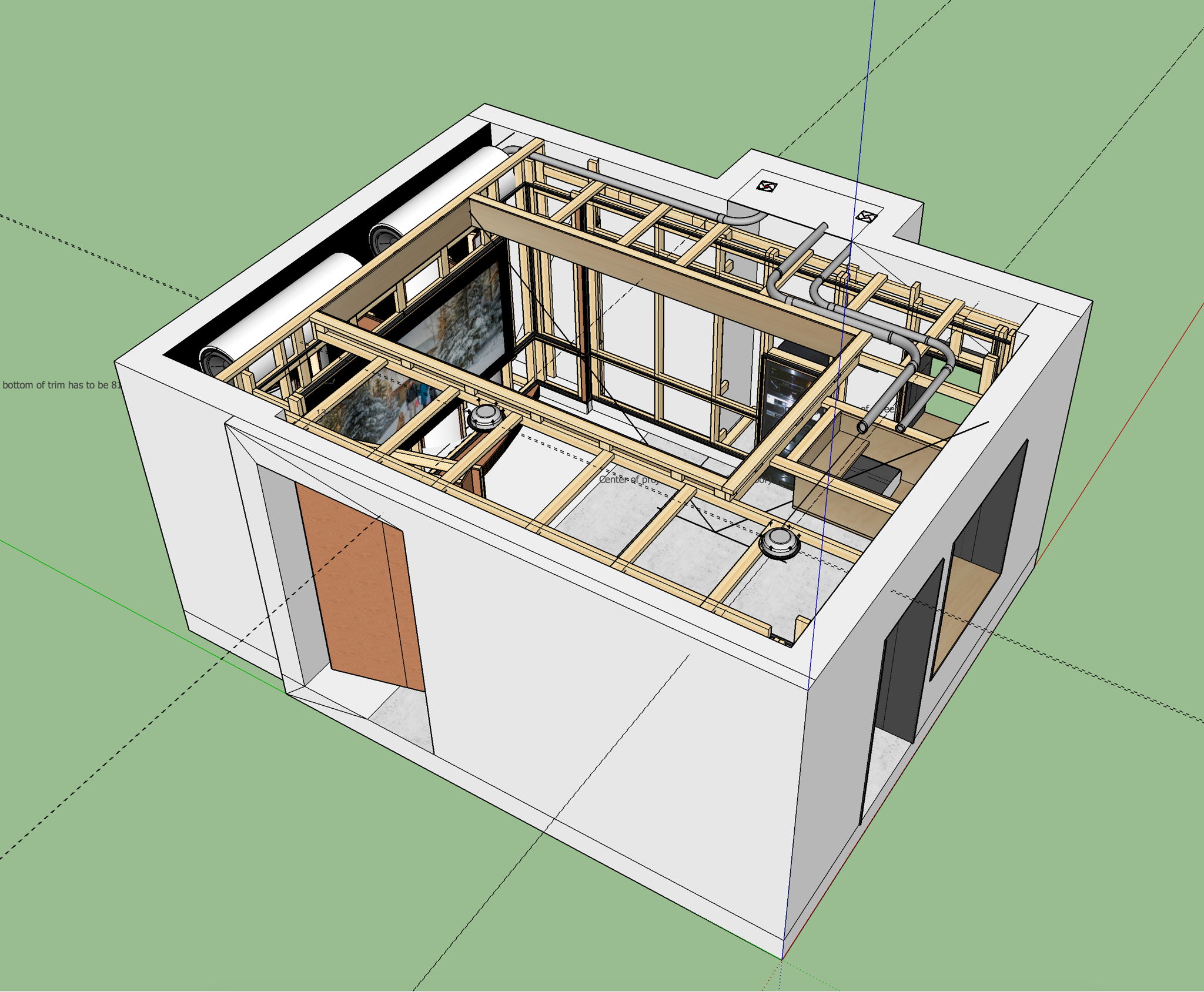 Room Sketchup plans