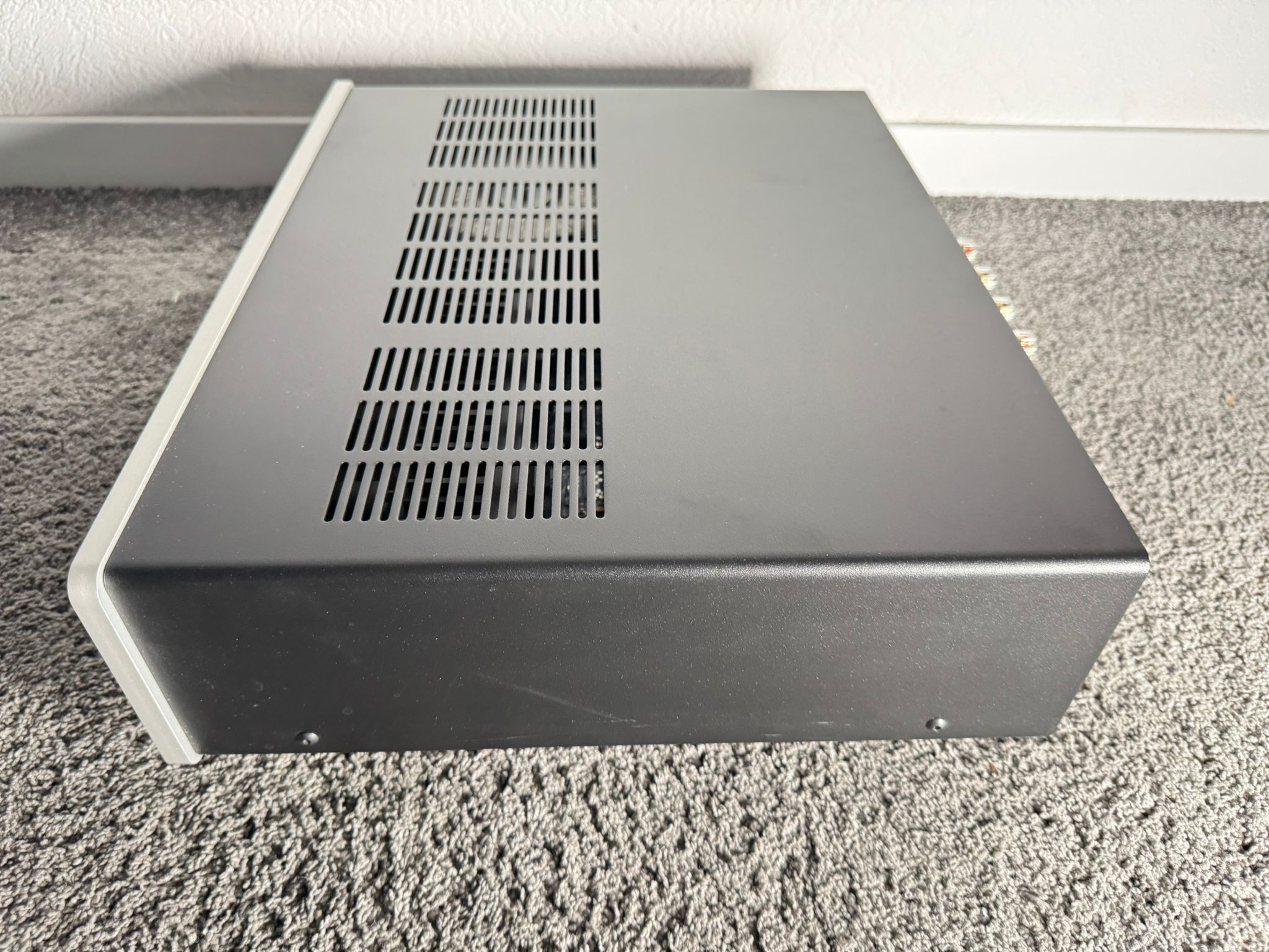 Copland CSA-100 hybrid integrated amplifier in silver new 2