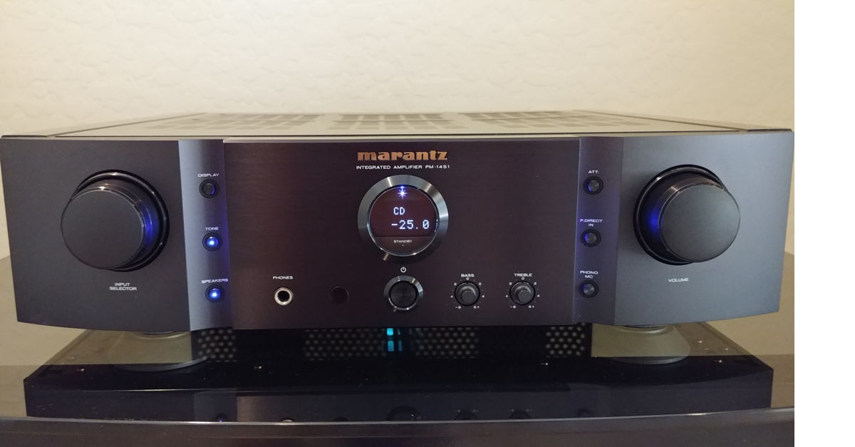 Marantz　pm-14S1 Marantz PM-14S1 Reference Series stereo integrated amplifier at