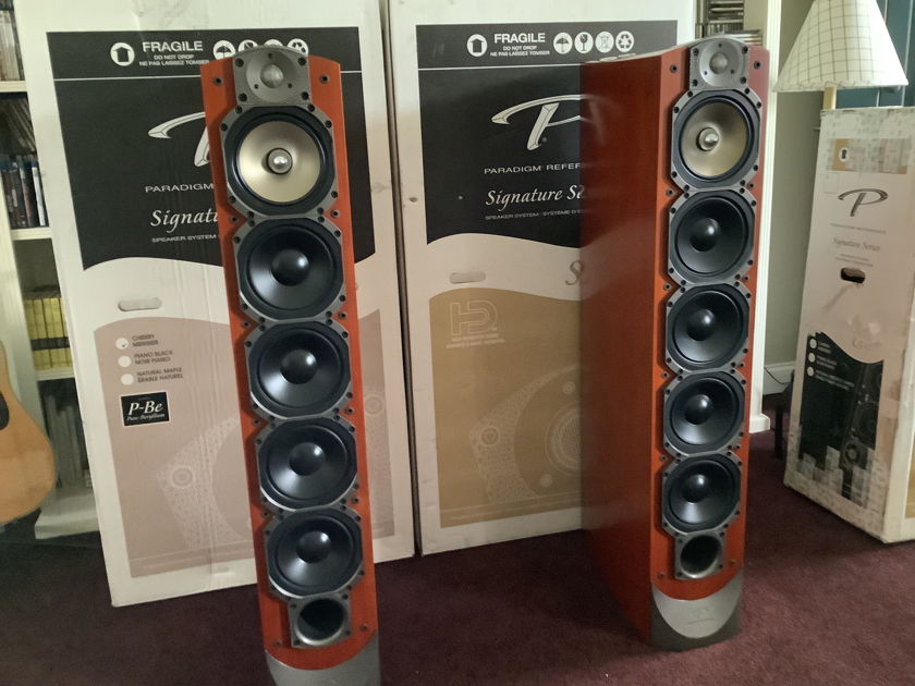 Paradigm Reference Signature Series S8 v.2 Speakers PRICE REDUCED!
