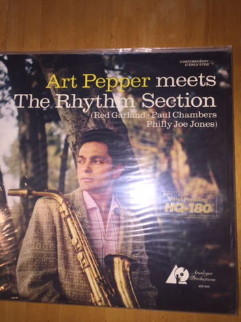 Art Pepper  Meets the Rhythm Section Analogue Productio...