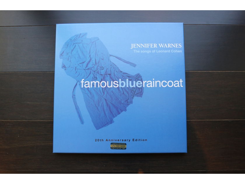 Jennifer Warnes Famous Blue Raincoat - Limited Edition 45 rpm Box