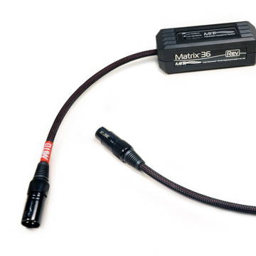 MIT Cables MATRIX REV 36 BALANCED XLR, 1M PR, LATEST GE...
