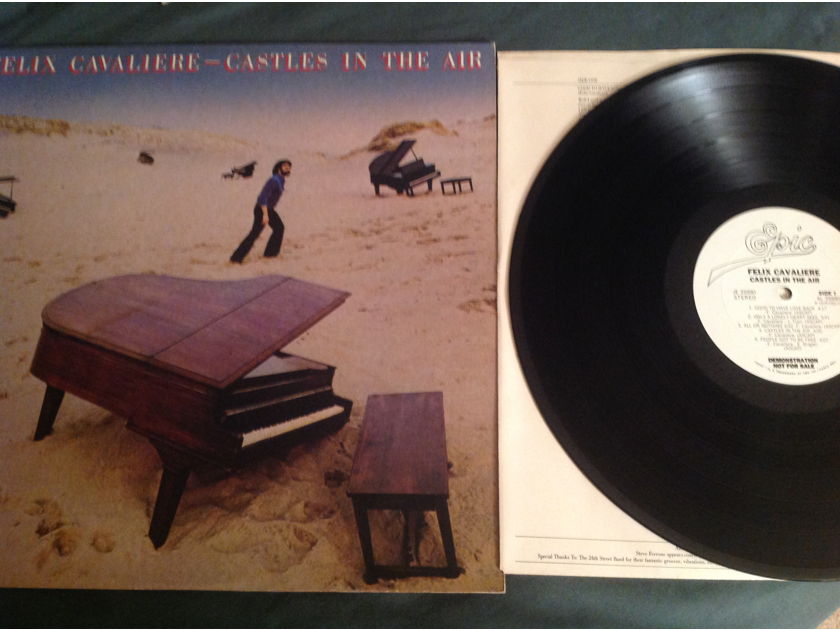 Felix Cavaliere Castles In The Air Epic Records White Label Promo LP