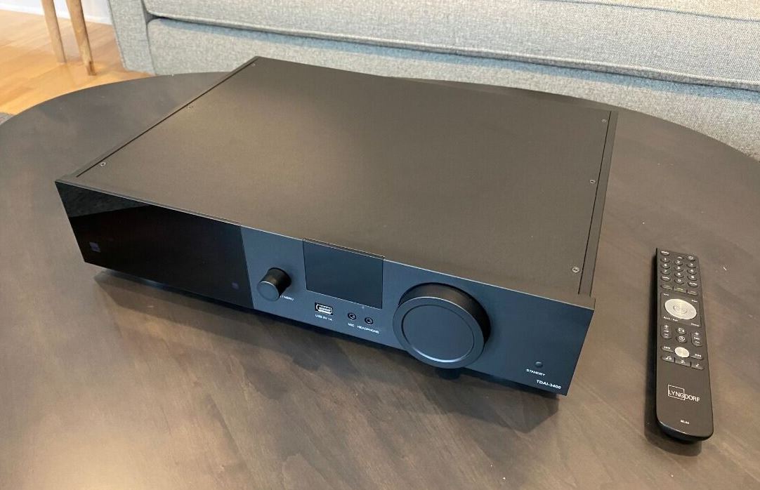 Lyngdorf TDAI-3400 Integrated Amp with High-End Analog ...
