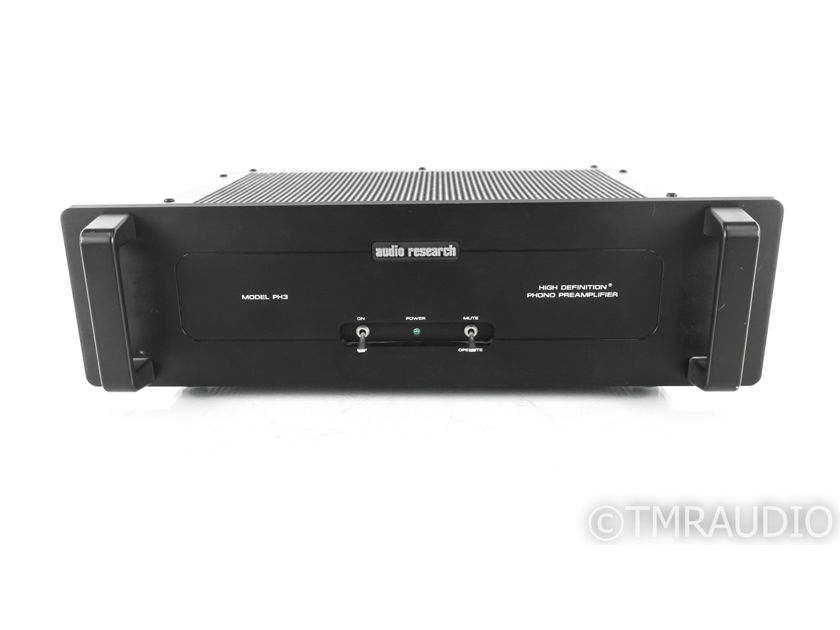 Audio Research PH3 MM Tube Phono Preamplifier; PH-3; Moving Magnet (20913)