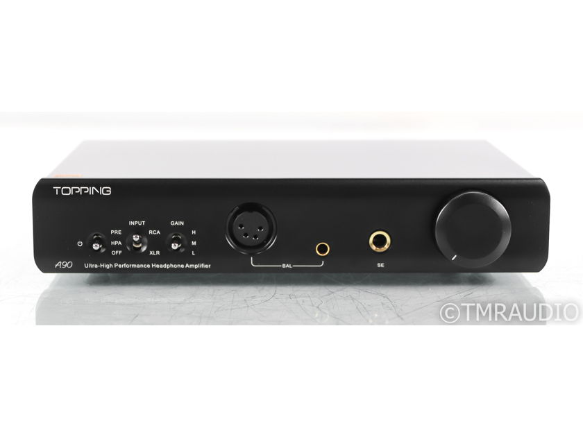 Topping A90 Headphone Amplifier; Black (41404)