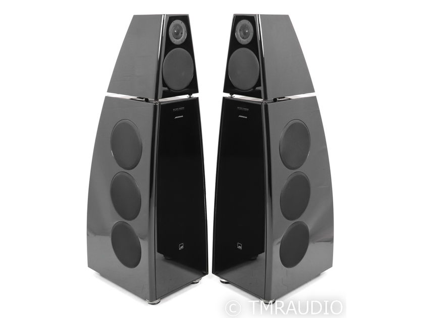 Meridian DSP8000 Powered Digital Floorstanding Speakers; DSP-8000; Black Pair (46891)