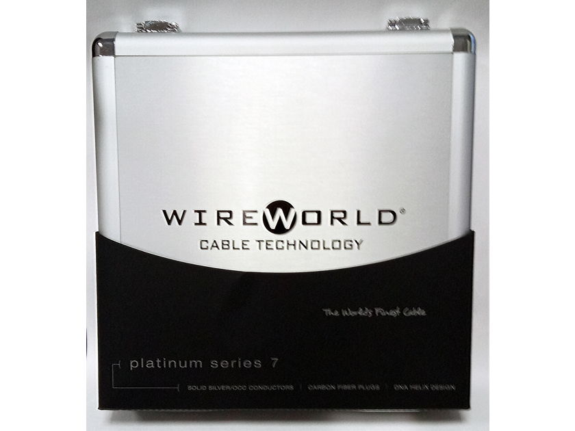 WireWorld Platinum Eclipse 7 Interconnect Cable (1 Meter - RCA): NEW-in-Box; 60% Off; Free Shipping - Last Pair !