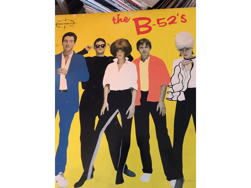 THE B-52'S "DEBUT ALBUM THE B-52'S "DEBUT ALBUM