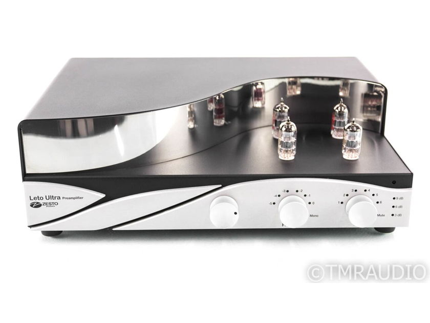 Zesto Audio Leto Ultra Stereo Tube Preamplifier; Remote (26239)