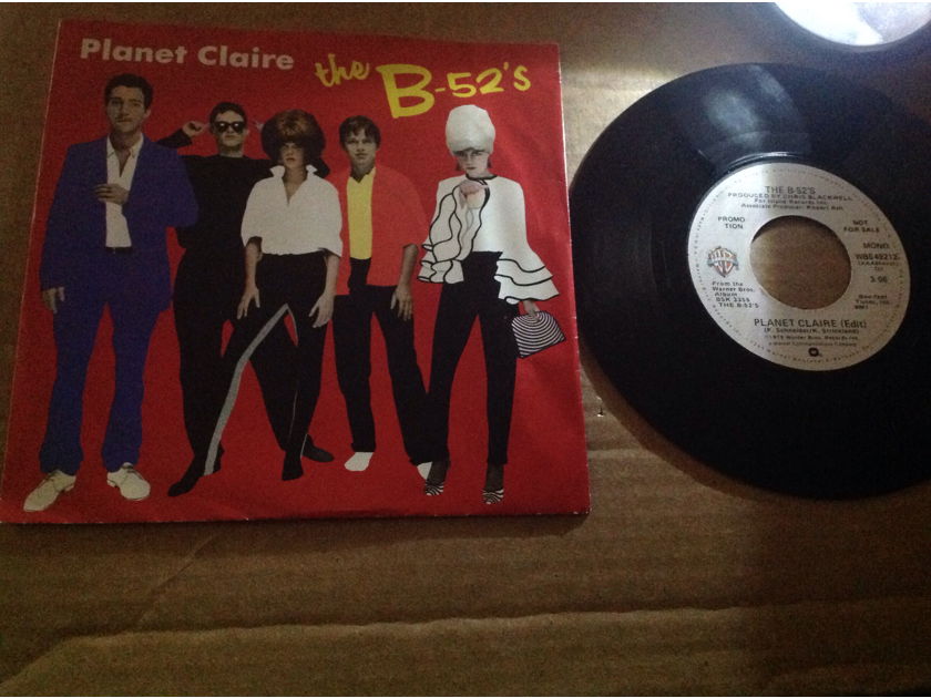 The B-52s - Planet Claire Warner Brothers Records Promo 45 Single With Picture Sleeve