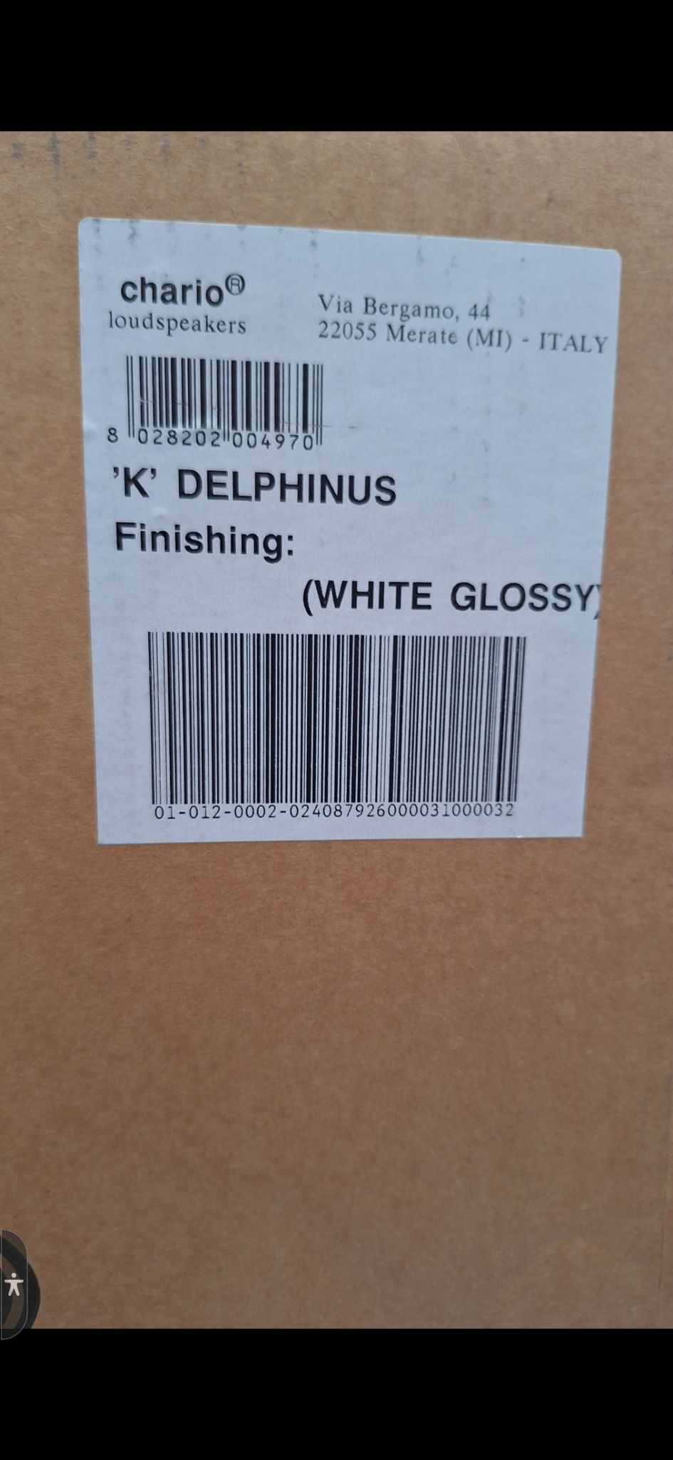 Chario DELPHINUS bookshelf speaker, incredible audiophi... 5