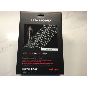 AudioQuest Diamond - Digital Coax Audio Cable 1.5m