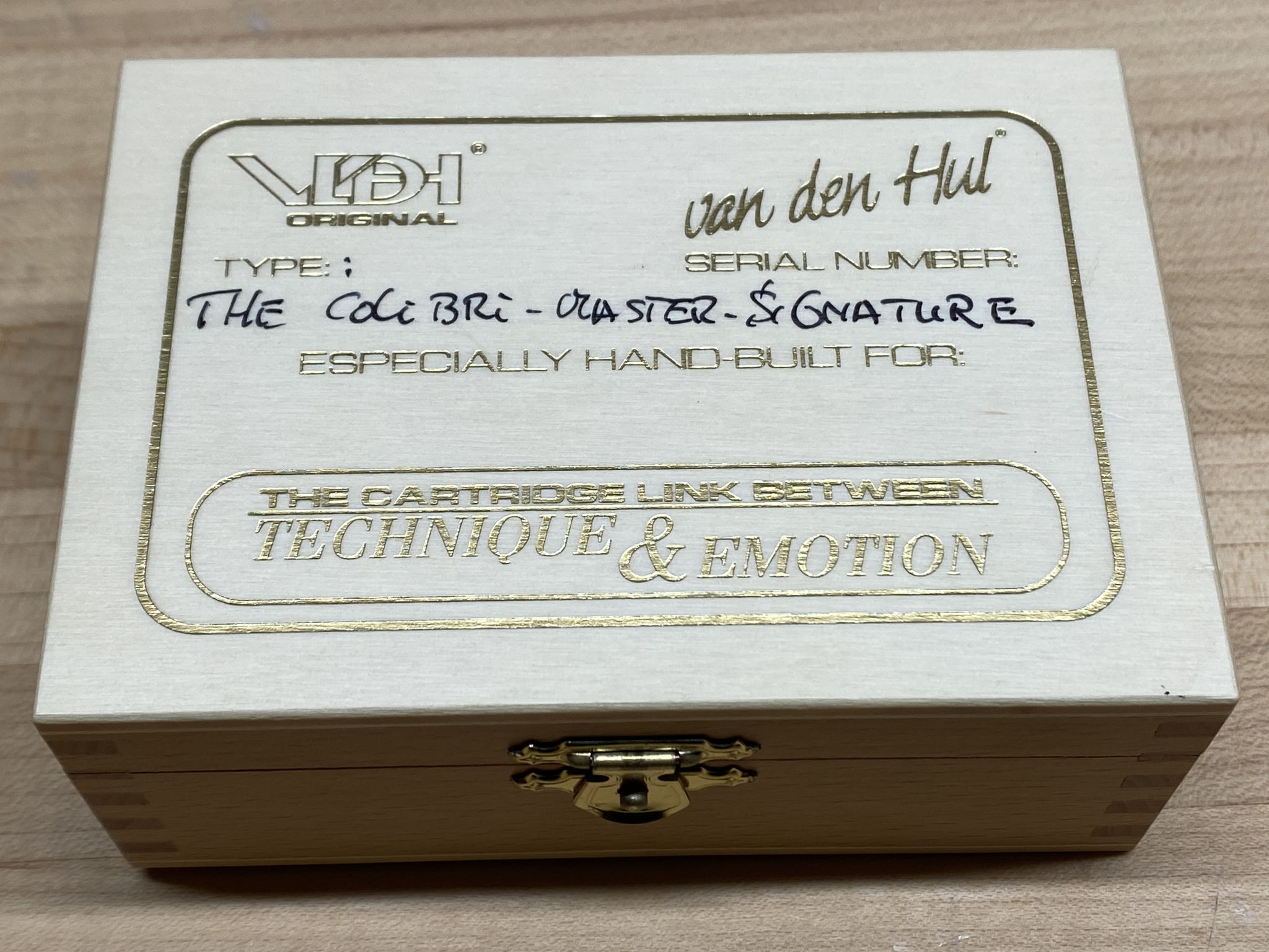 van den Hul Colbri XGW Master Signature 4