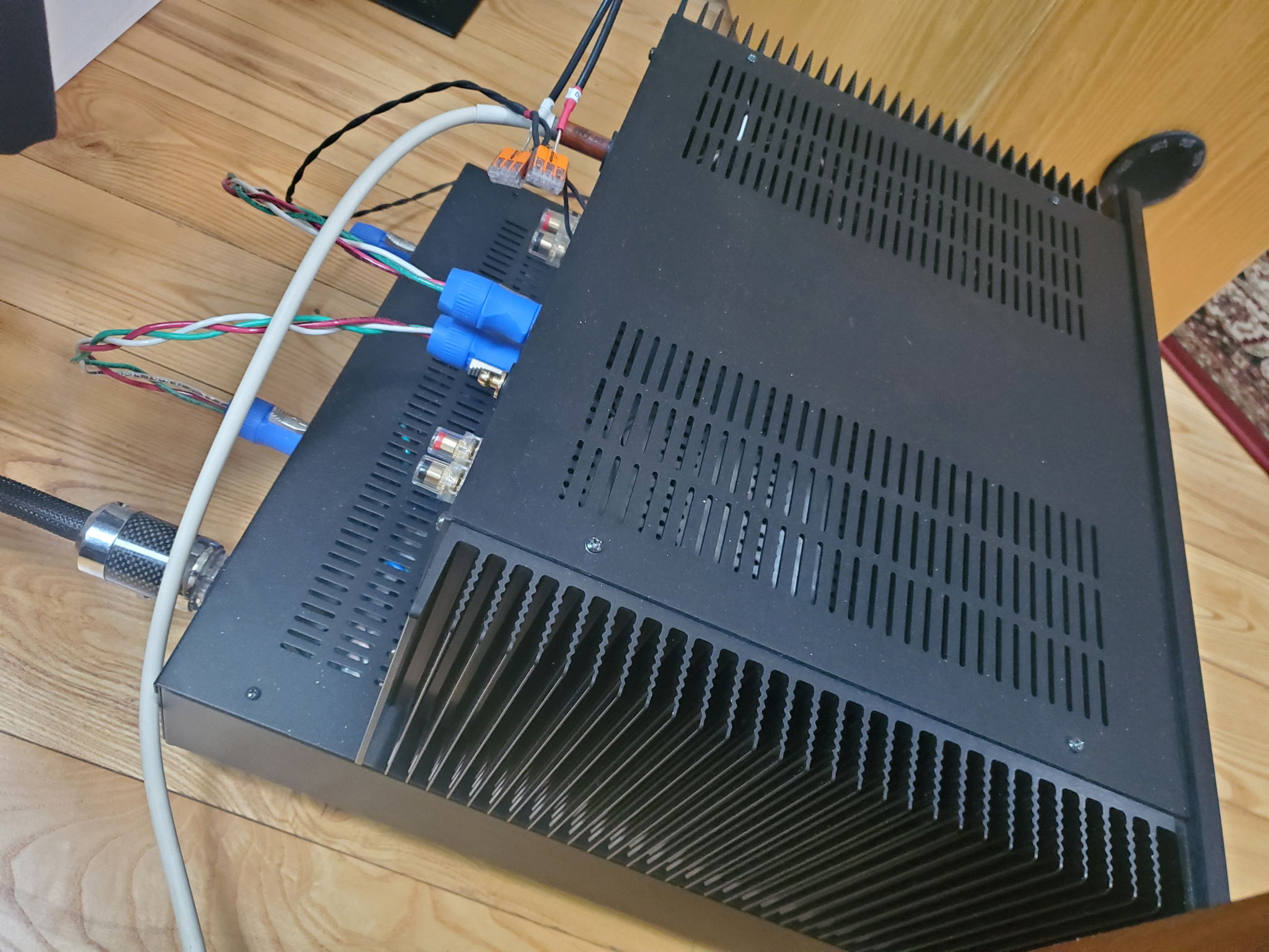 DIY First Watt F4 Monoblock & Associated Cables (Ocellia, Duelund, Tempo Electric, Acoustic BBQ)