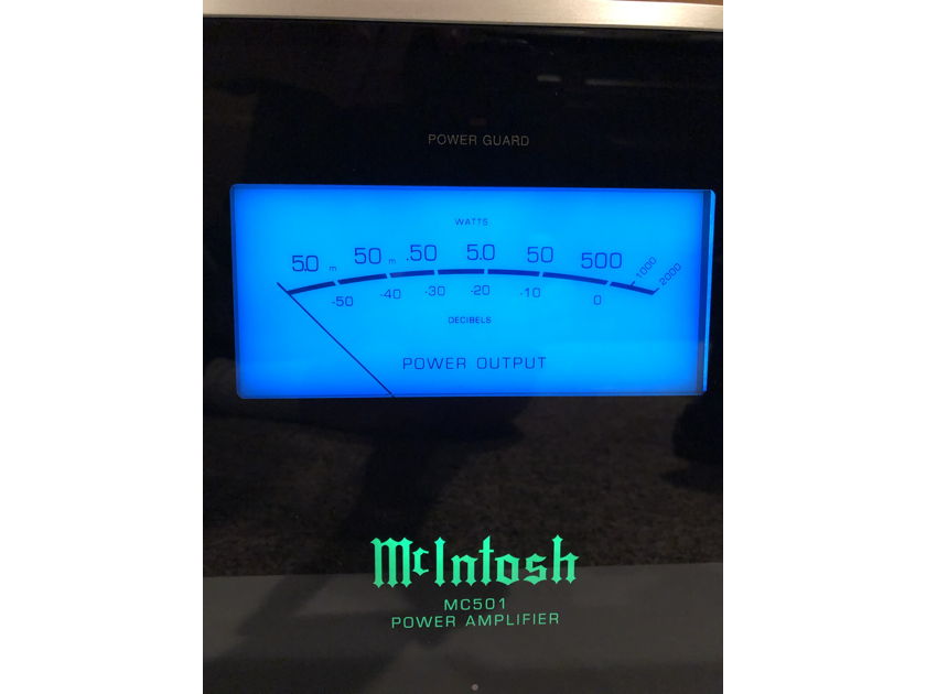 McIntosh MC-501 500 Mono Amp PAIR