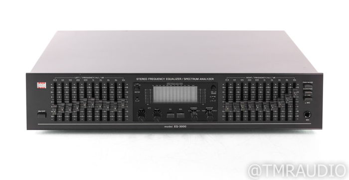 BSR EQ-3000 Stereo Equalizer / Spectrum Analyzer; EQ300...