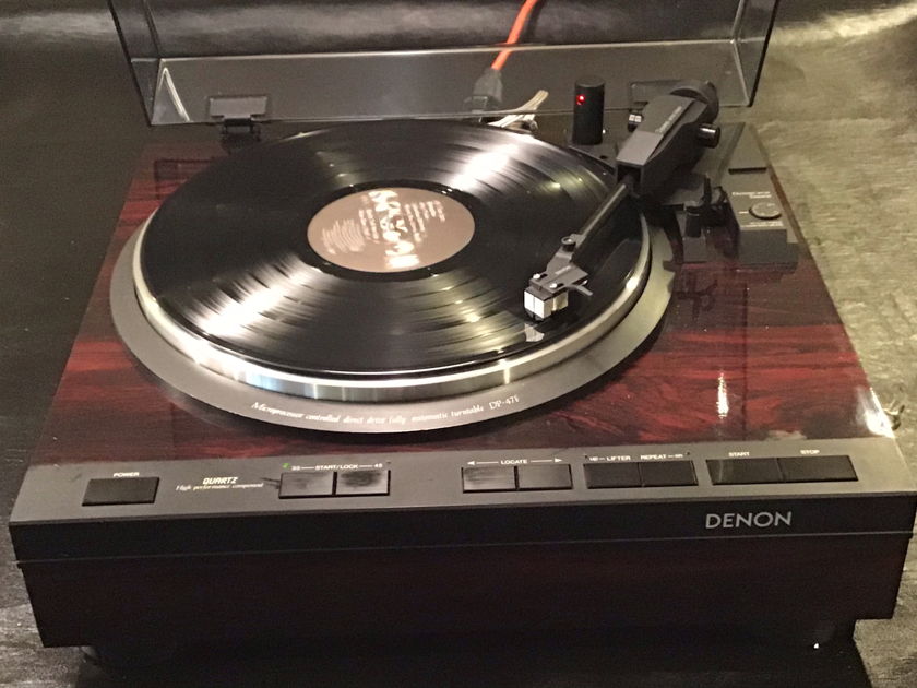 Denon DP-47F Direct Drive Turntable with DL-103M MC and AT 6006 MM cartridges