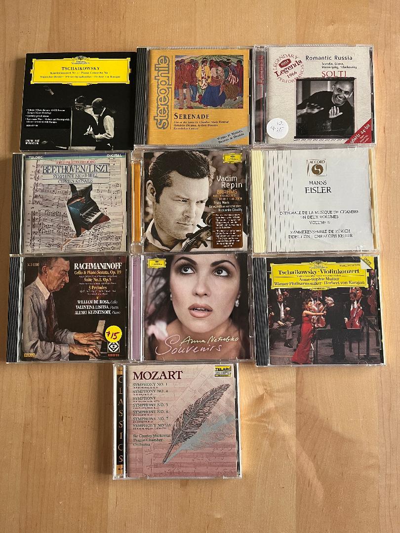 30 CLASSICAL CDs OF FAMOUS SOLOISTS 3