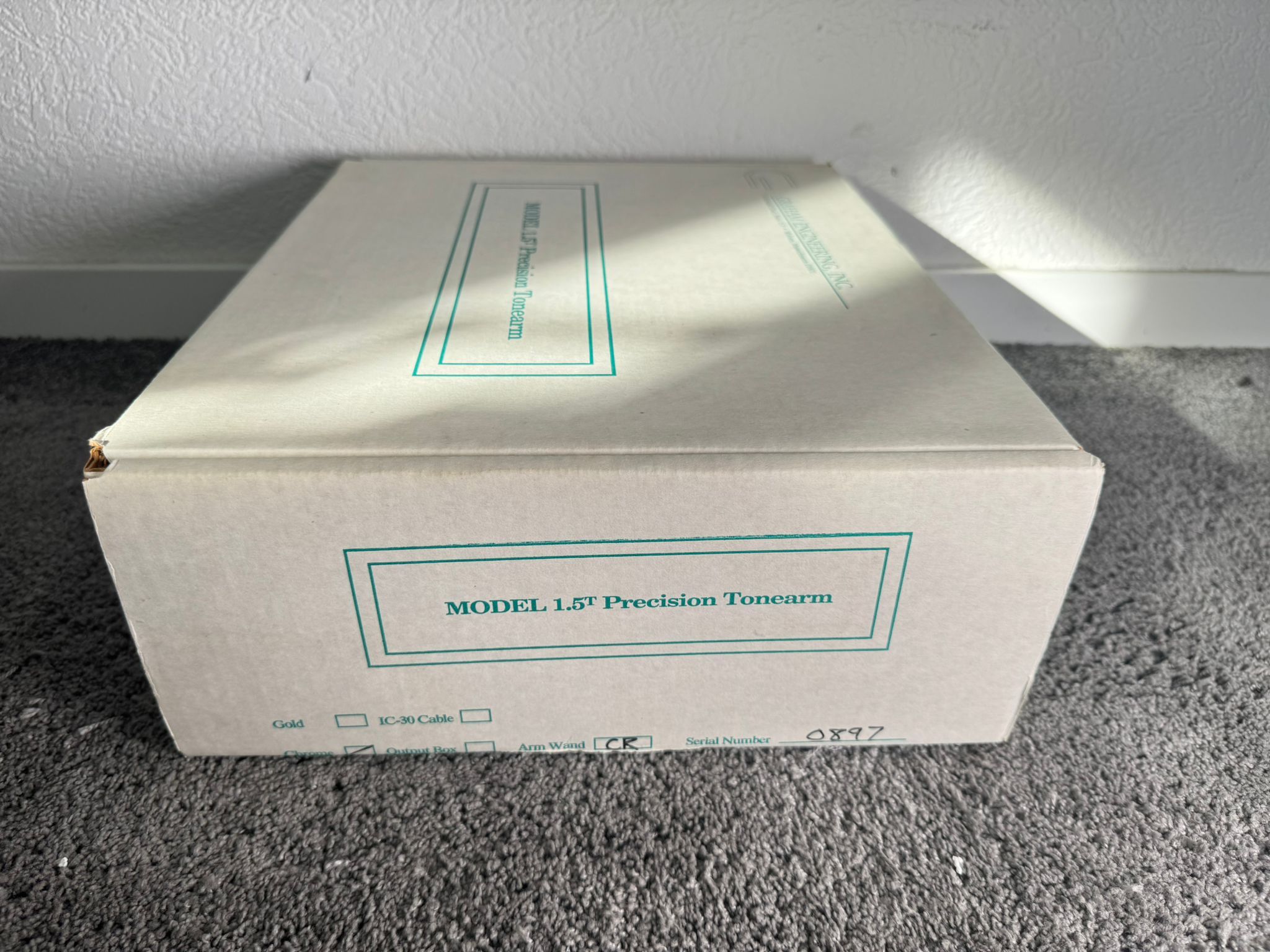 Graham Engineering Model 1.5t ceramic tonearm 12