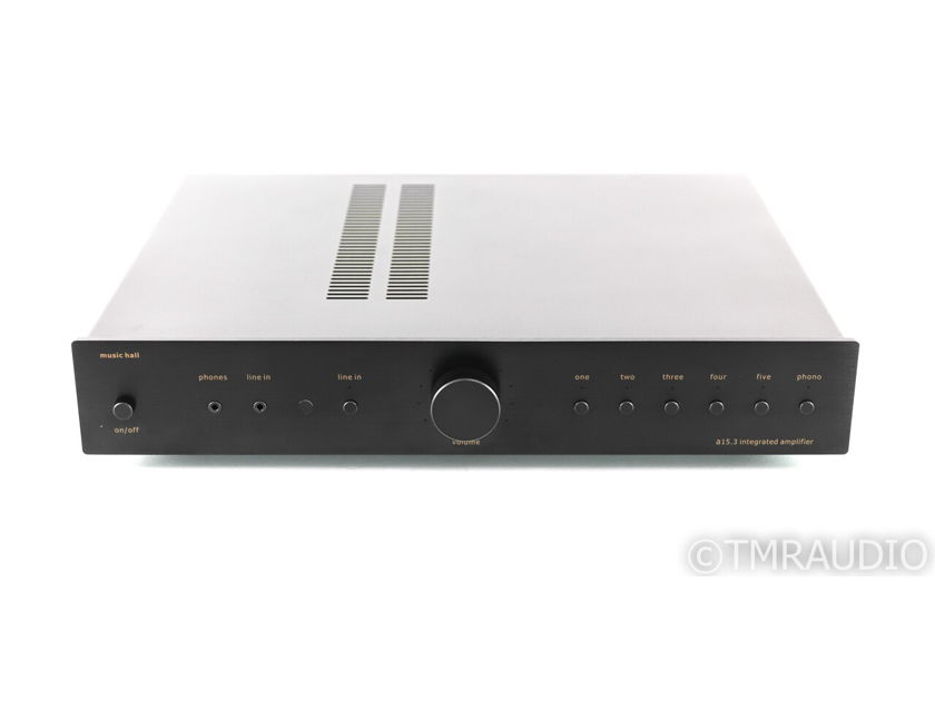 Music Hall a15.3 Stereo Integrated Amplifier; A-15.3; MM Phono; Remote (28133)