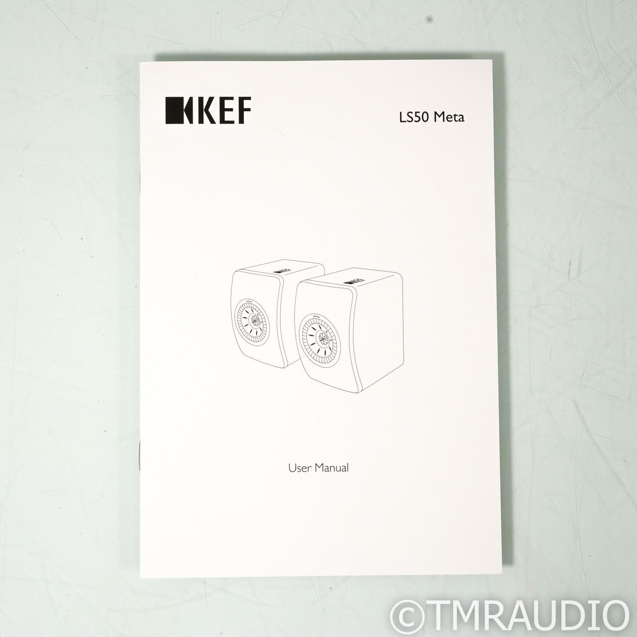 KEF LS50 Meta Bookshelf Speakers; Titanium Pair (65876) 7