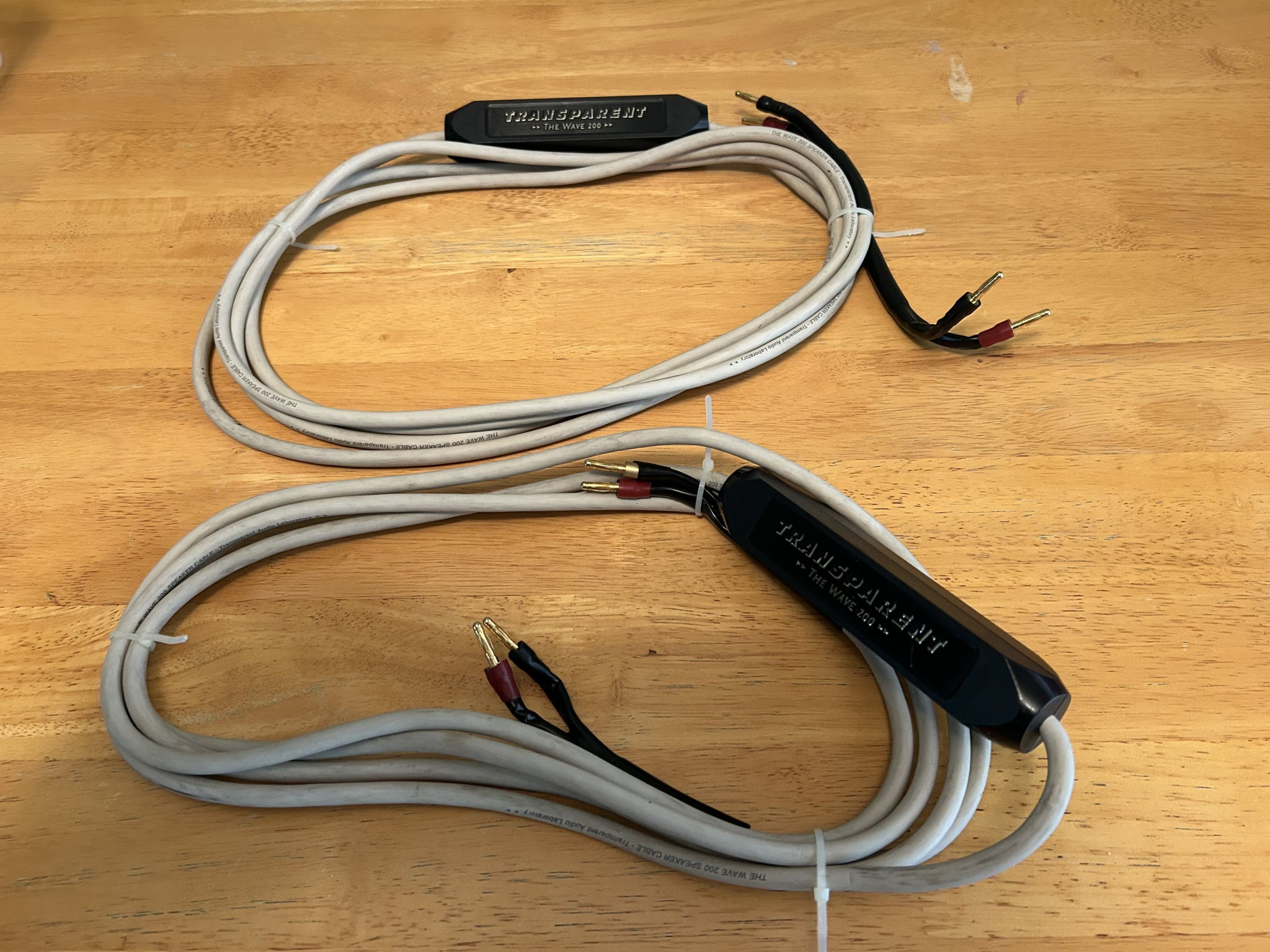 Transparent Audio The Wave 200 Speaker Cables 2