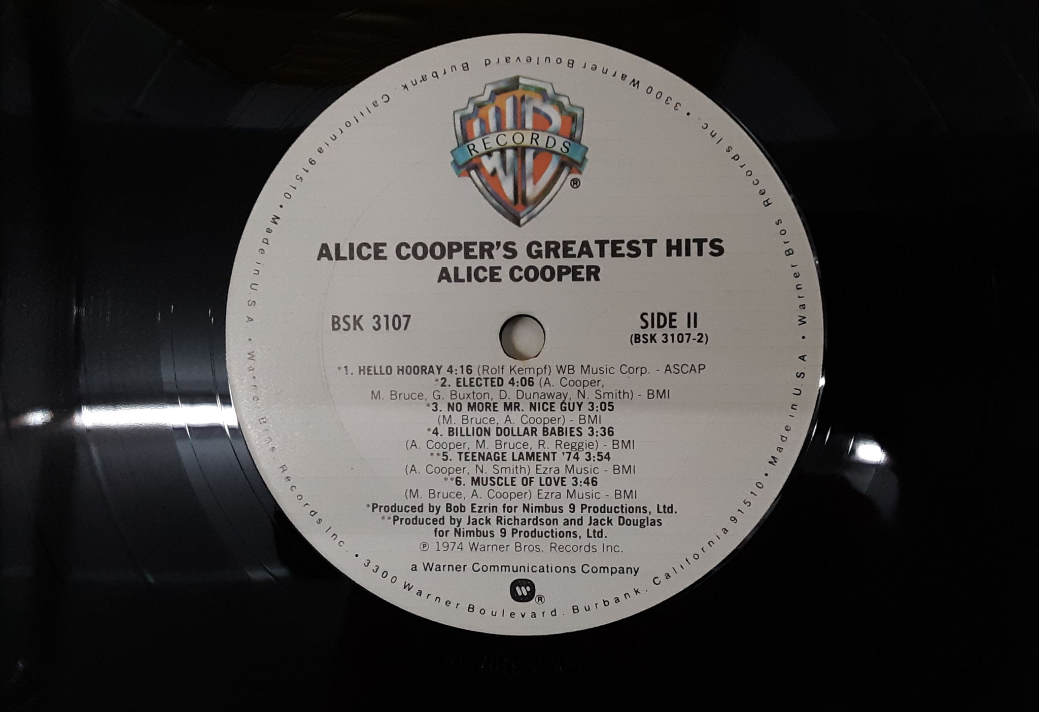 Alice Cooper - Alice Cooper's Greatest Hits 1983 NM- CL... 6