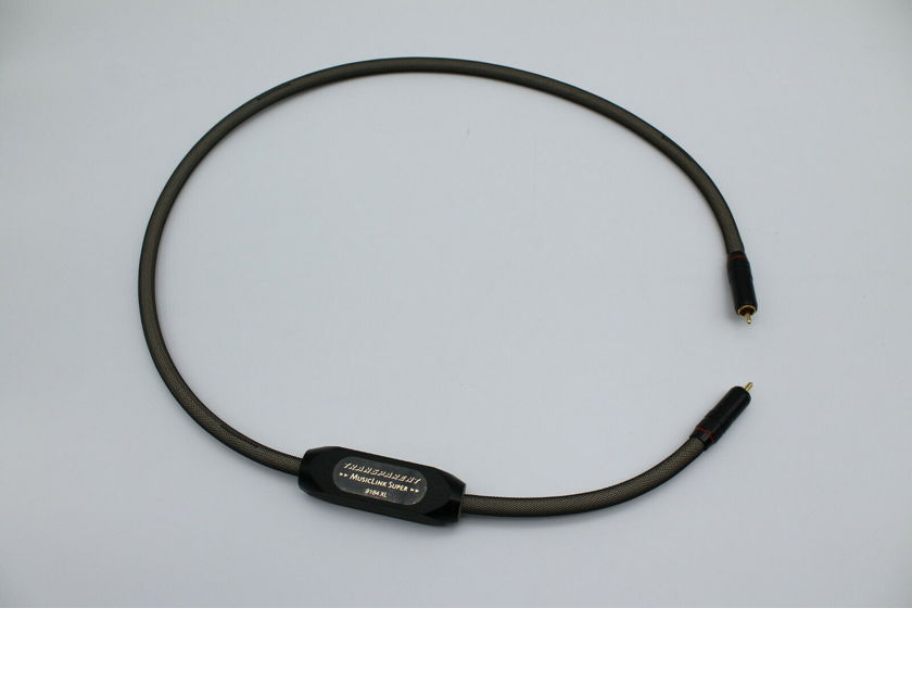 Transparent MusicLink Super 9184XL RCA Cable 40" (1m) X 1 Piece