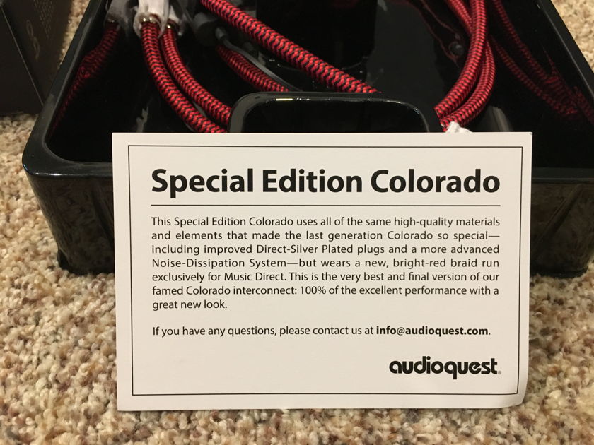 AudioQuest Colorado Special Edition - 1m RCA pair