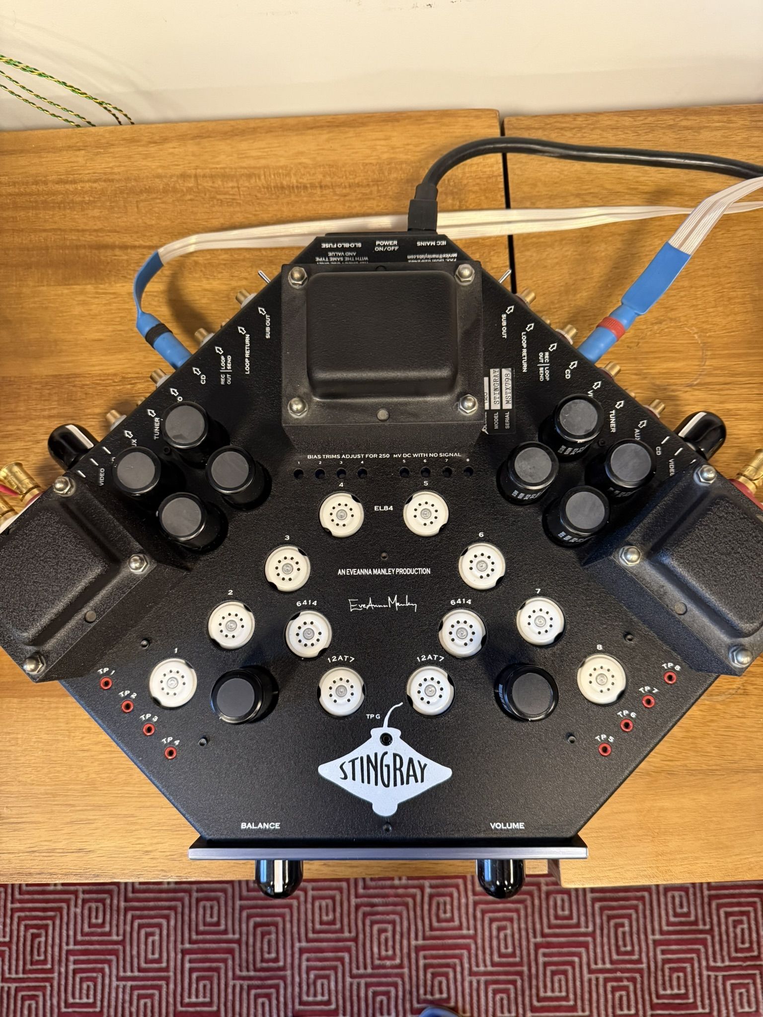 top view w/out tubes