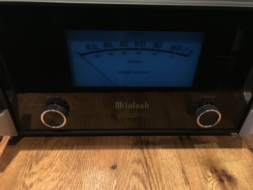 MINT McIntosh MC601 Monoblock Solid State Amplifier PAIR Purchased 4/7/18