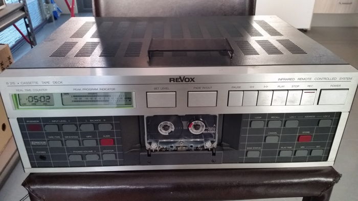 Revox B215 cassette deck