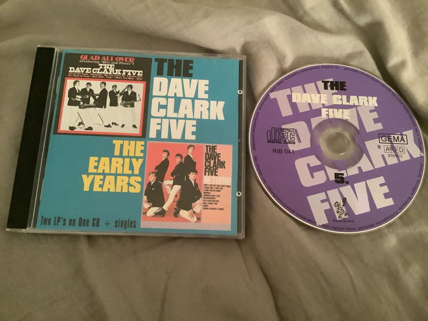 The Dave Clark Five Import 2 LP’s On One Compact Disc  The Early Years