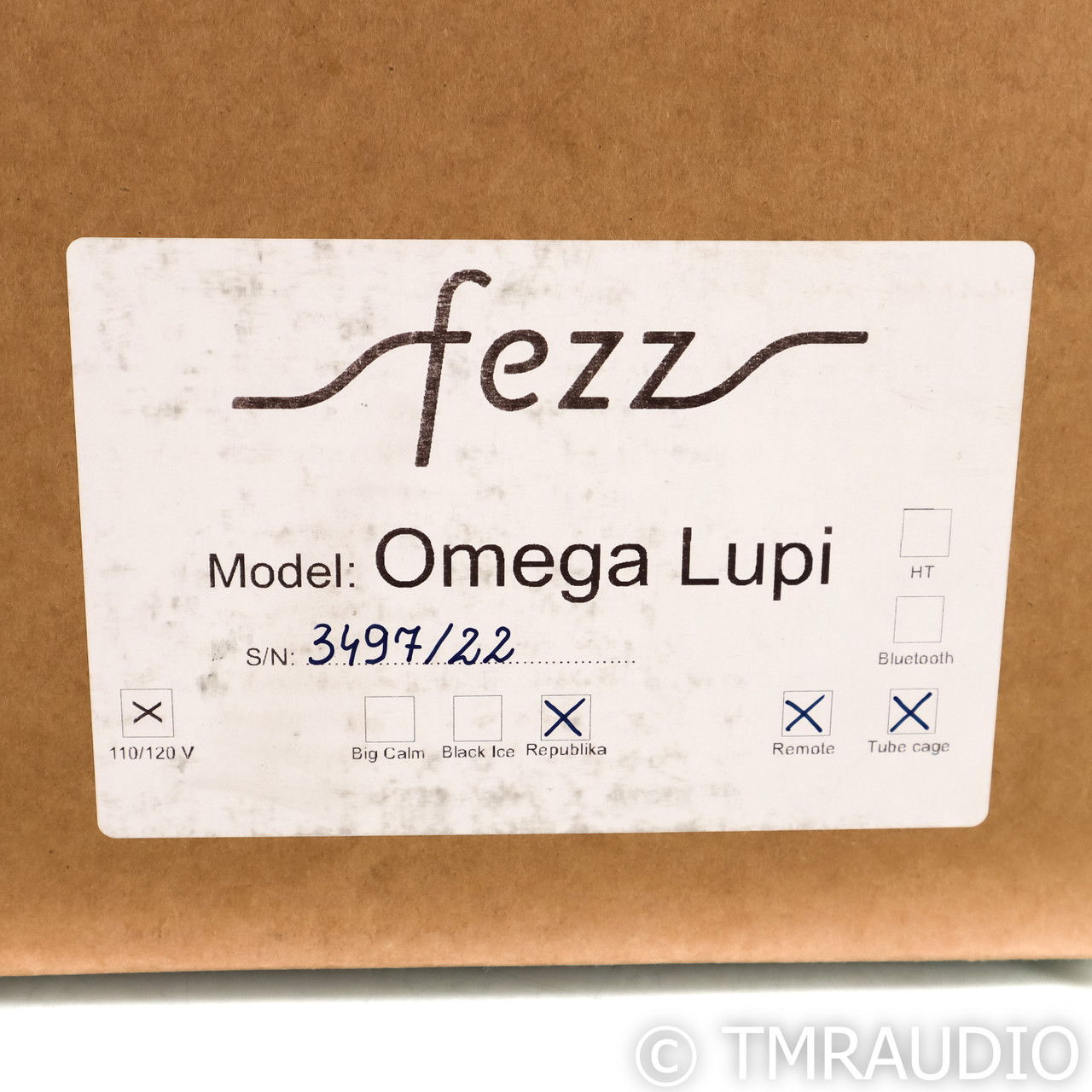Fezz Audio Omega Lupi Stereo Tube Headphone Amplifier; ... 2