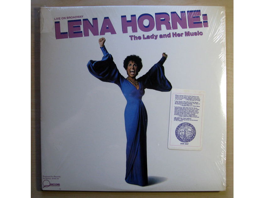 Lena Horne - The Lady And Her Music (Live On Broadway) - SEALED 1981 Qwest Records 2QW 3597