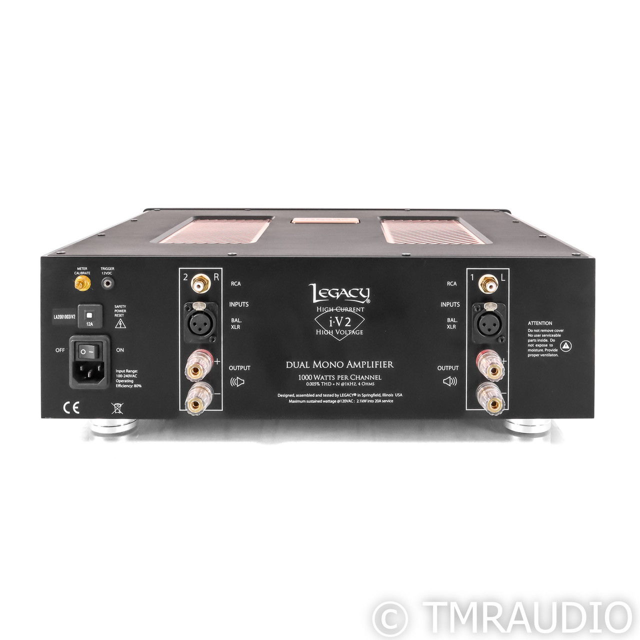 Legacy Audio i.V2 Dual Mono Power Amplifier (69688) 5