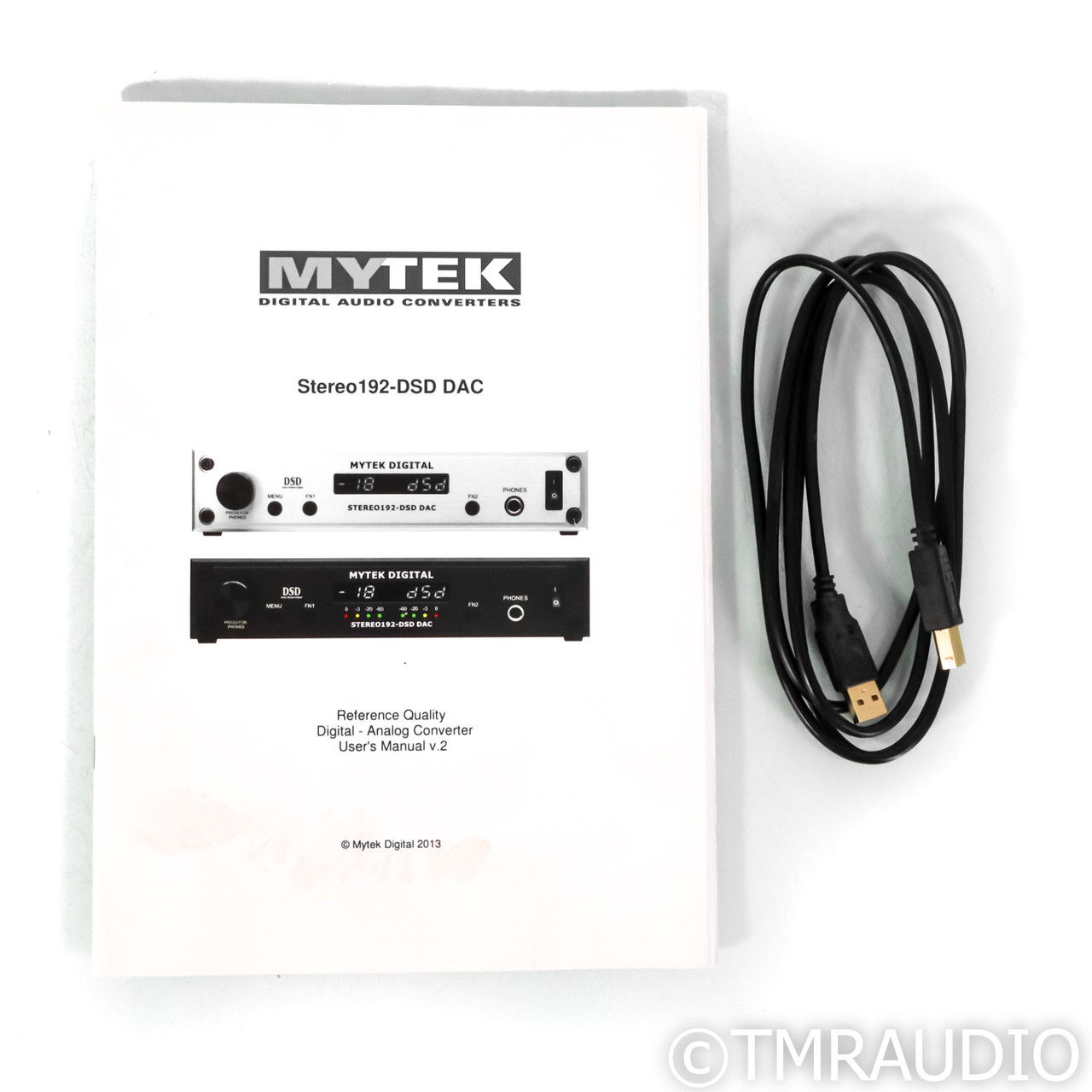 Mytek Digital Stereo 192-DSD DAC; D/A Converter (69340) 9