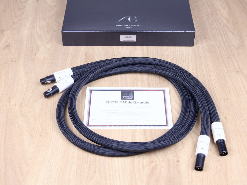 Absolue Creations UL-TIM highend audio interconnects XL...