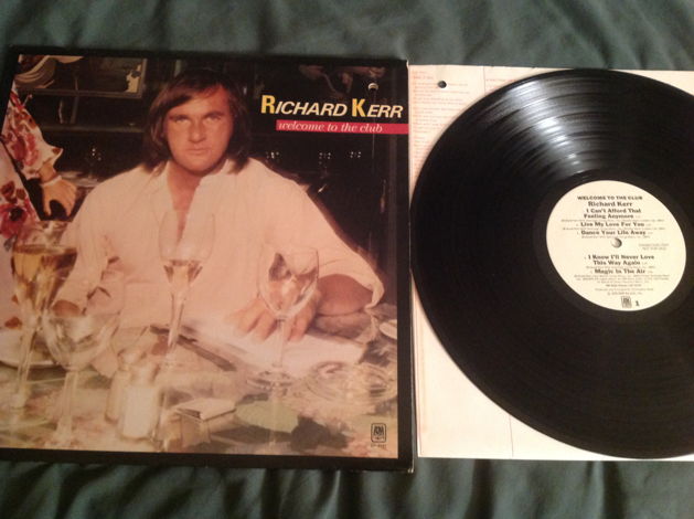 Richard Kerr Welcome To The Club A & M Records White La...