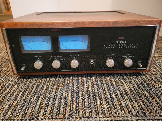 McIntosh MC-2505 Power Amplifier Refurbish For Sale | Audiogon